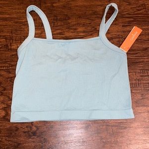 colsie ribbed cropped tank